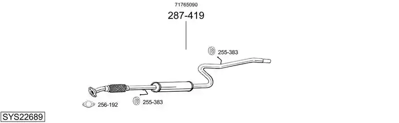 BOSAL SYS22689