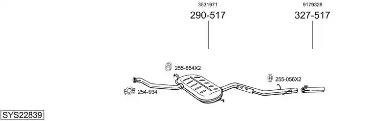 BOSAL SYS22839