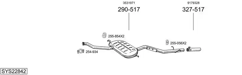 BOSAL SYS22842