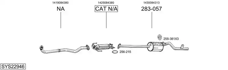 BOSAL SYS22946