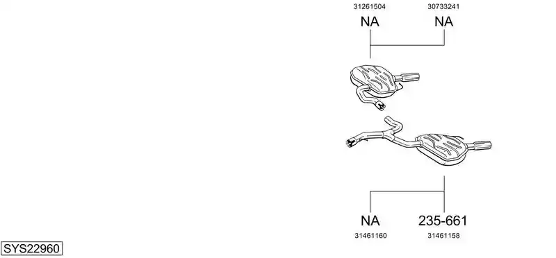 BOSAL SYS22960