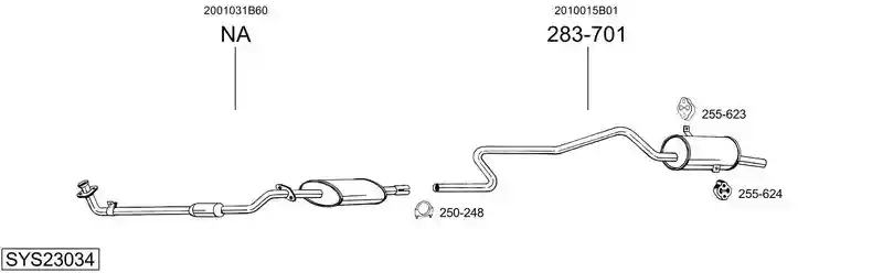 BOSAL SYS23034