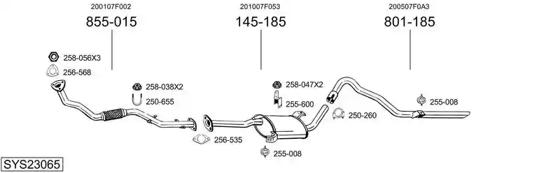 BOSAL SYS23065