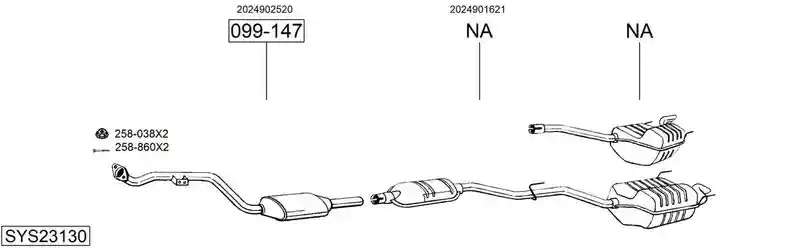 BOSAL SYS23130