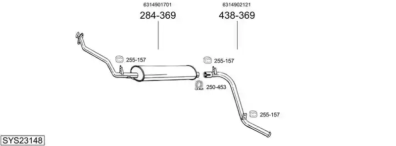 BOSAL SYS23148