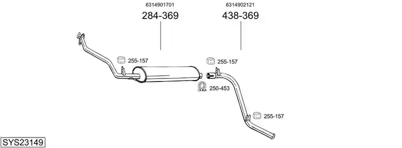 BOSAL SYS23149