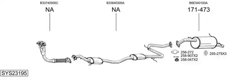 BOSAL SYS23195