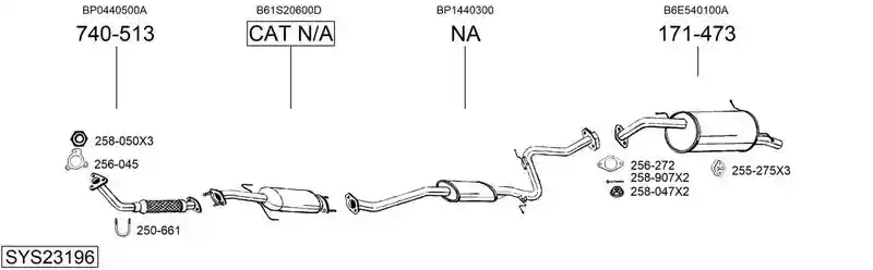 BOSAL SYS23196
