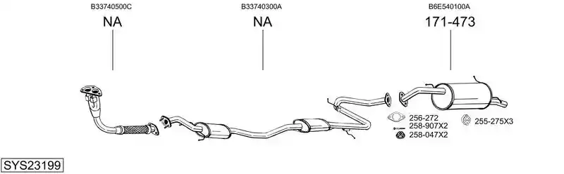 BOSAL SYS23199