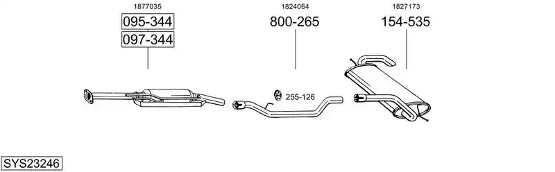 BOSAL SYS23246