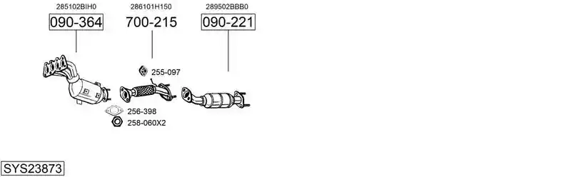 BOSAL SYS23873