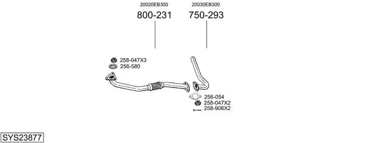 BOSAL SYS23877