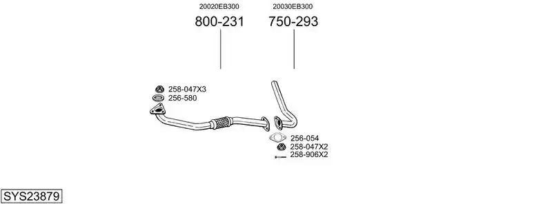 BOSAL SYS23879