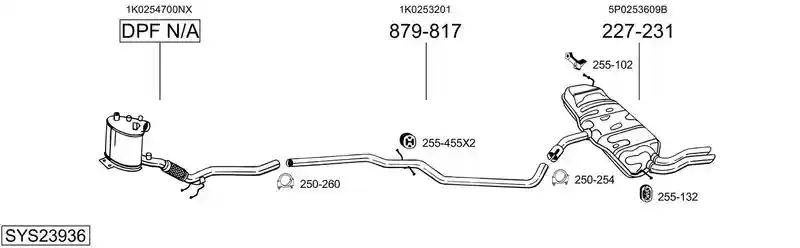 BOSAL SYS23936