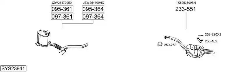 BOSAL SYS23941