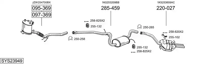 BOSAL SYS23949
