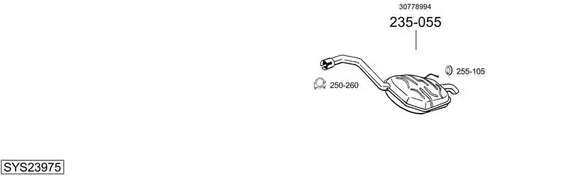 BOSAL SYS23975