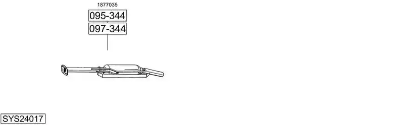 BOSAL SYS24017