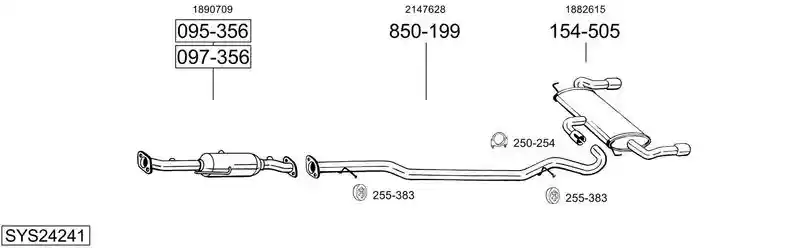 BOSAL SYS24241