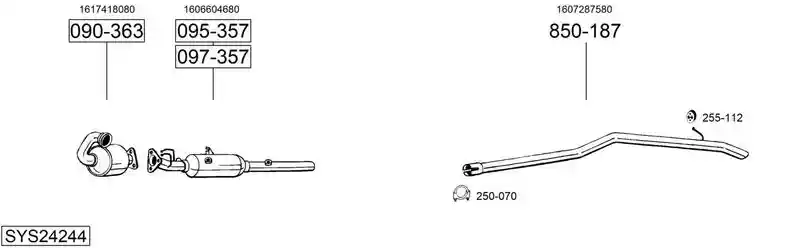 BOSAL SYS24244