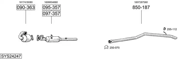 BOSAL SYS24247