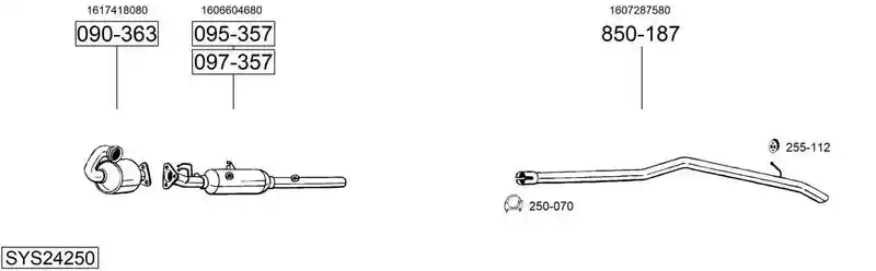 BOSAL SYS24250