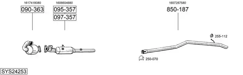 BOSAL SYS24253