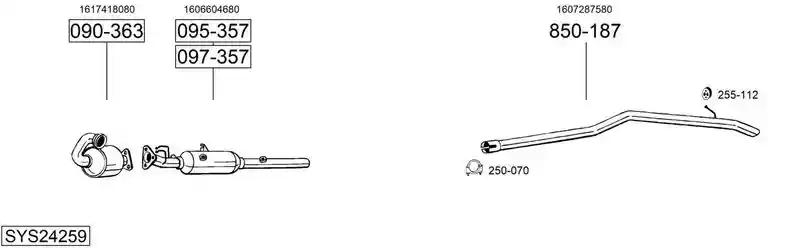 BOSAL SYS24259