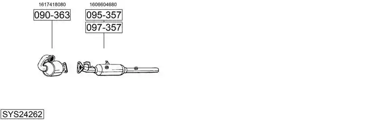 BOSAL SYS24262