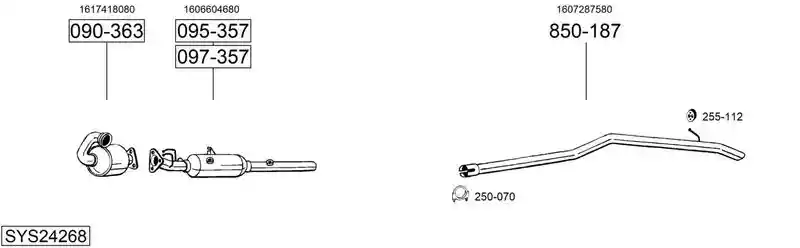 BOSAL SYS24268