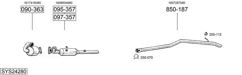 BOSAL SYS24280