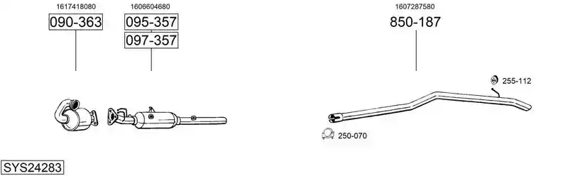 BOSAL SYS24283