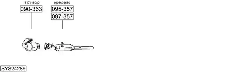 BOSAL SYS24286