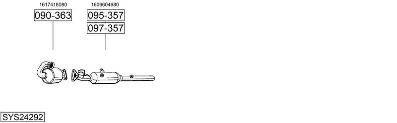 BOSAL SYS24292