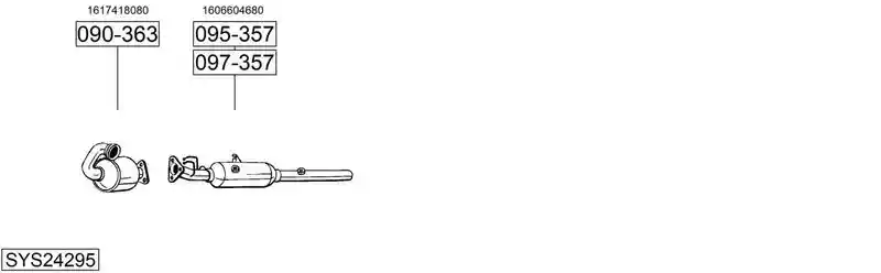 BOSAL SYS24295
