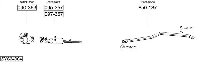BOSAL SYS24304
