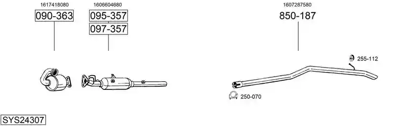 BOSAL SYS24307