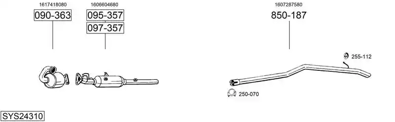 BOSAL SYS24310