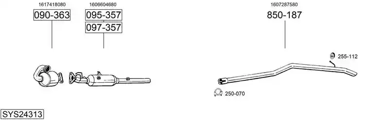 BOSAL SYS24313