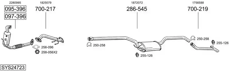 BOSAL SYS24723