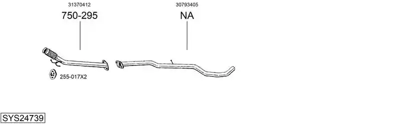 BOSAL SYS24739