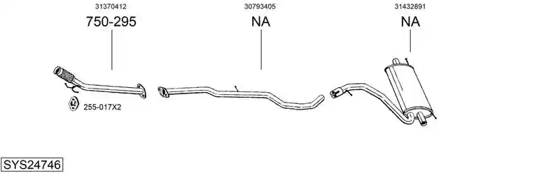 BOSAL SYS24746