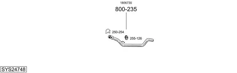 BOSAL SYS24748
