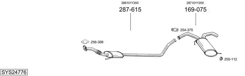 BOSAL SYS24776