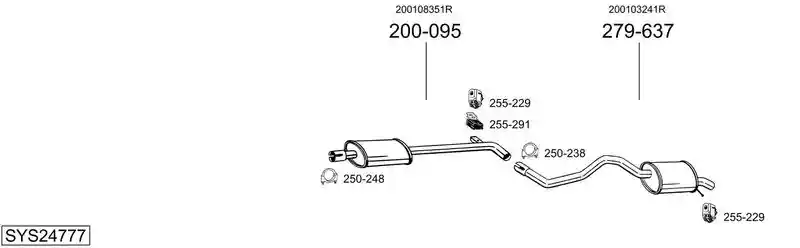 BOSAL SYS24777