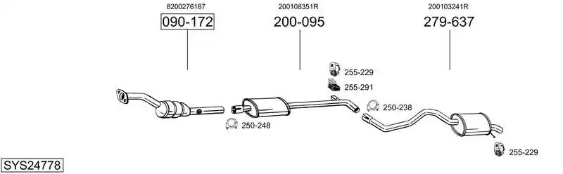 BOSAL SYS24778