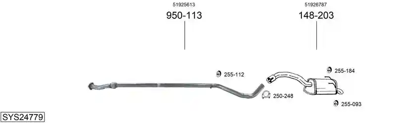 BOSAL SYS24779