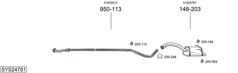 BOSAL SYS24781