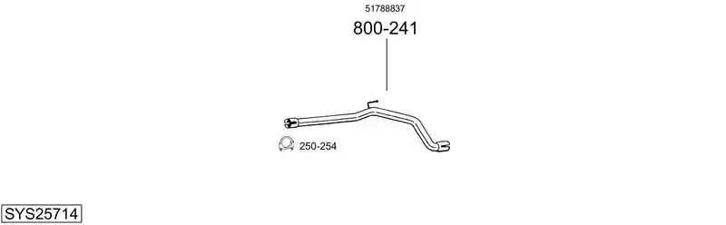 BOSAL SYS25714