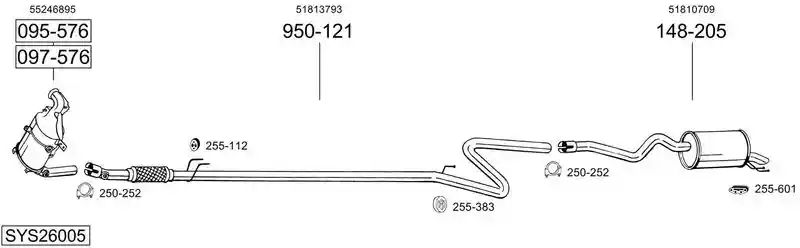 BOSAL SYS26005